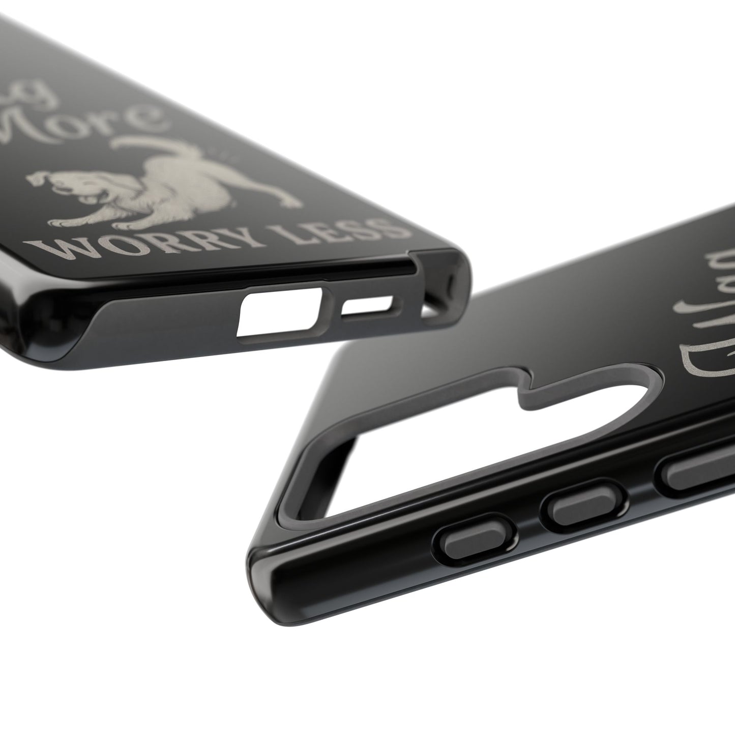 Wag More, Worry Less – Dog Phone Case