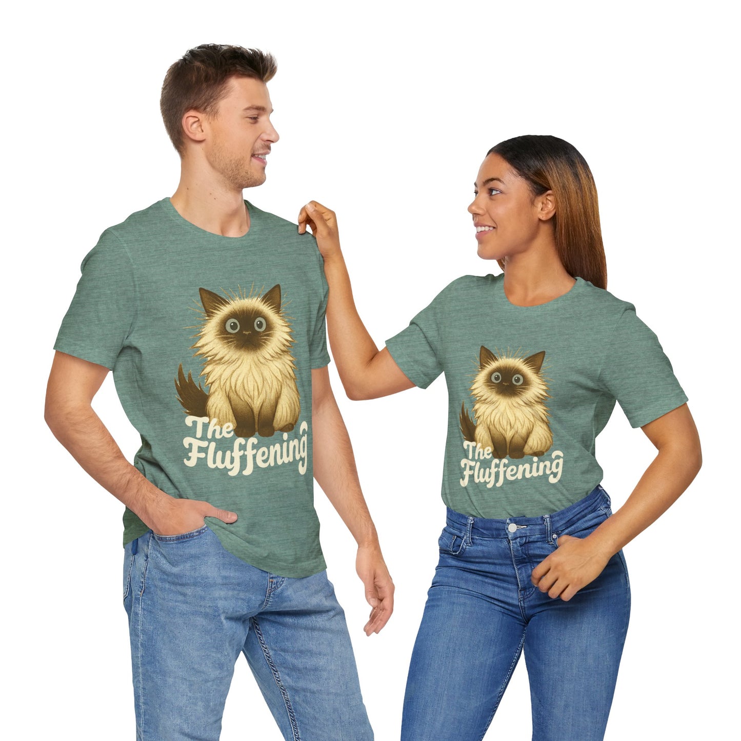 The Fluffening - Soft Unisex Cat T-Shirt