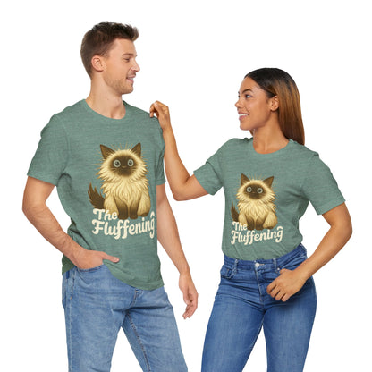 The Fluffening - Soft Unisex Cat T-Shirt