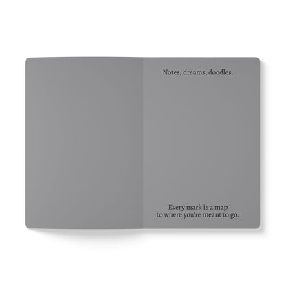 Personalized Image: Born of Stardust & Magic - Whimsical Cat Journal