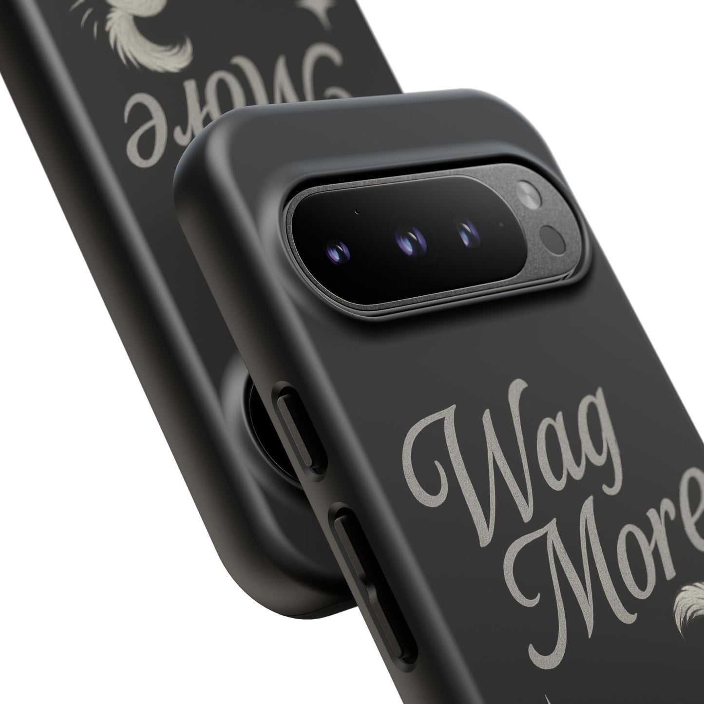 Wag More, Worry Less – Dog Phone Case