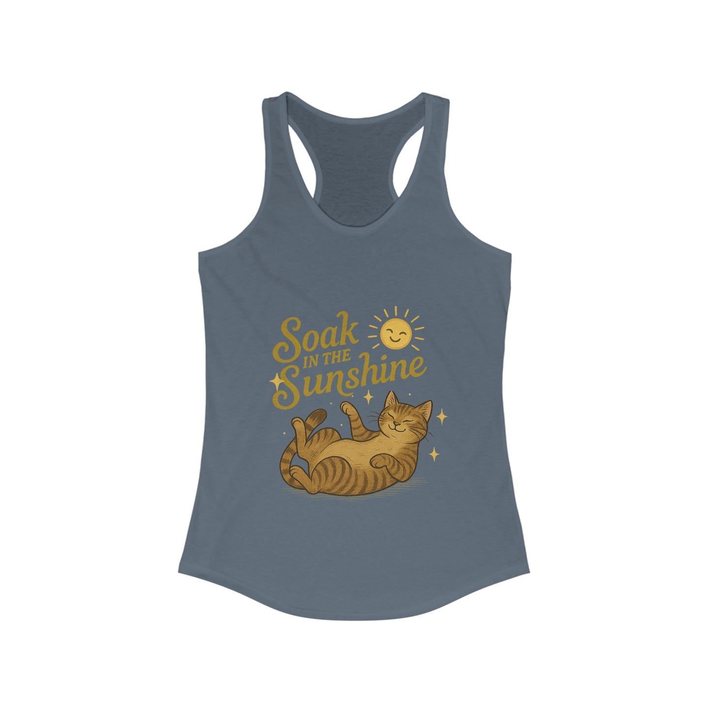 Soak in the Sunshine – Women’s Racerback Tank Top