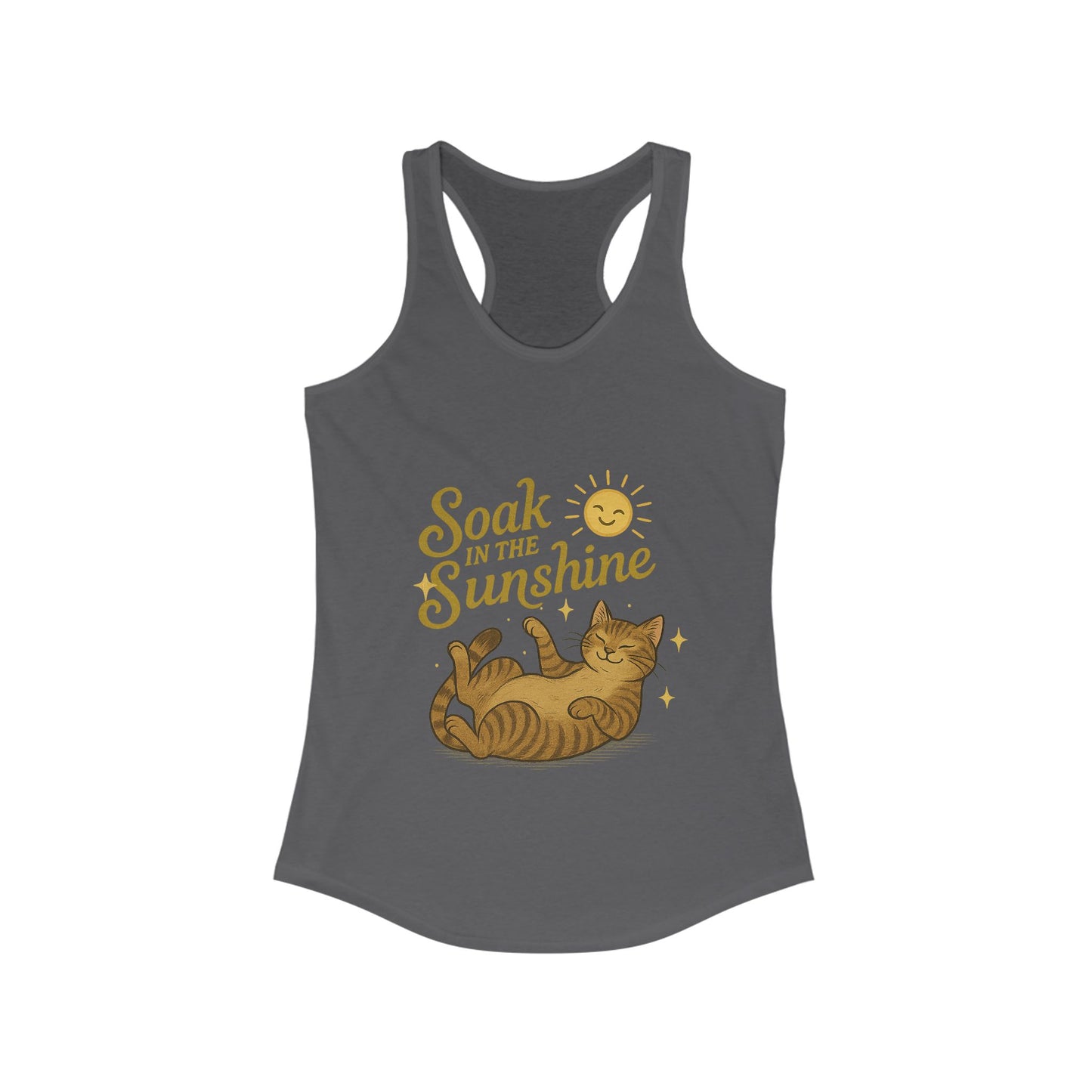 Soak in the Sunshine – Women’s Racerback Tank Top
