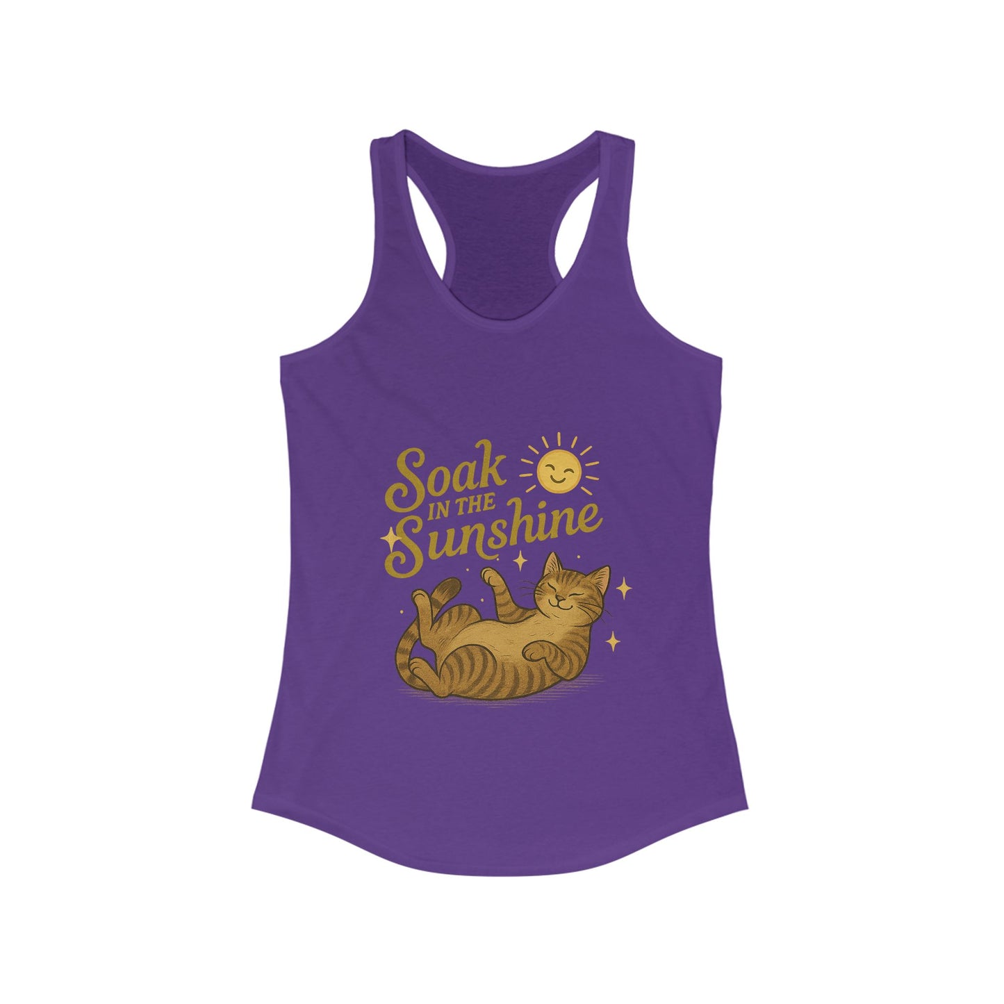 Soak in the Sunshine – Women’s Racerback Tank Top