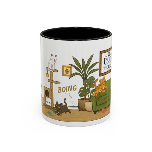 Cat House Zoomies – Cat Lovers Accent Mug