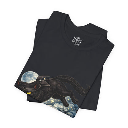 Night Ninja - Soft Unisex Cat T-Shirt