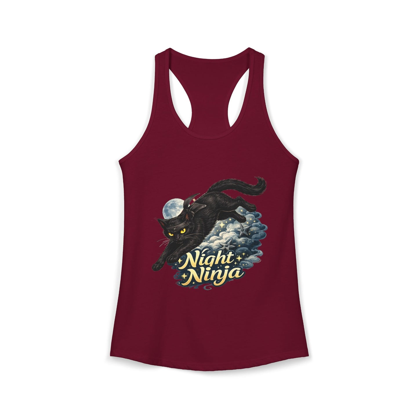 Night Ninja – Women’s Racerback Tank Top
