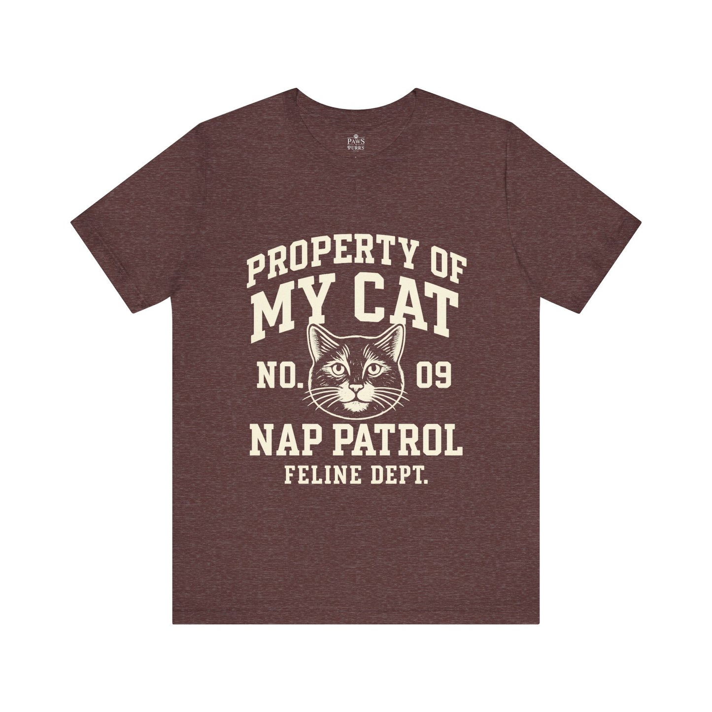 Property of My Cat Nap Patrol - Soft Unisex T-Shirt