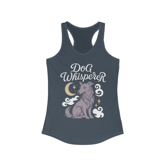 Dog Whisperer - Seasonal Only - Women’s Racerback Tank Top
