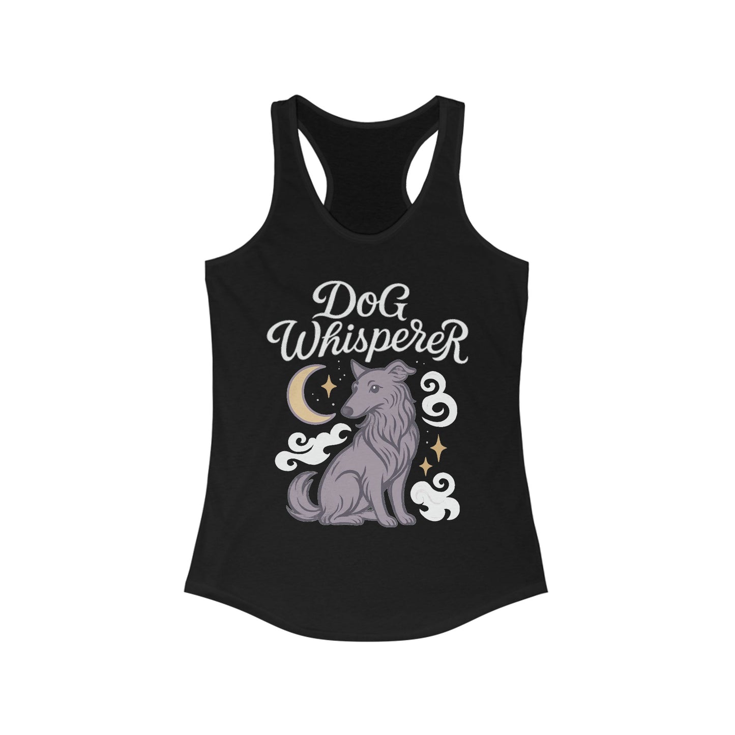 Dog Whisperer - Seasonal Only - Women’s Racerback Tank Top
