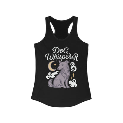 Dog Whisperer - Seasonal Only - Women’s Racerback Tank Top