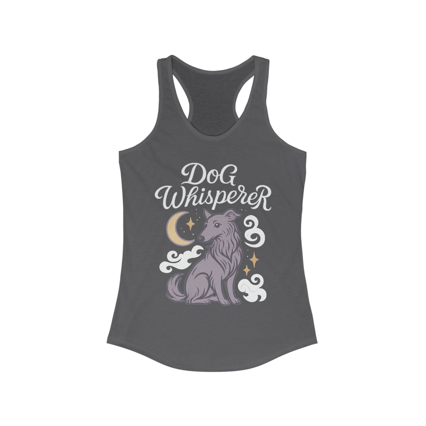 Dog Whisperer - Seasonal Only - Women’s Racerback Tank Top