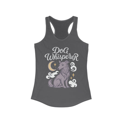 Dog Whisperer - Seasonal Only - Women’s Racerback Tank Top