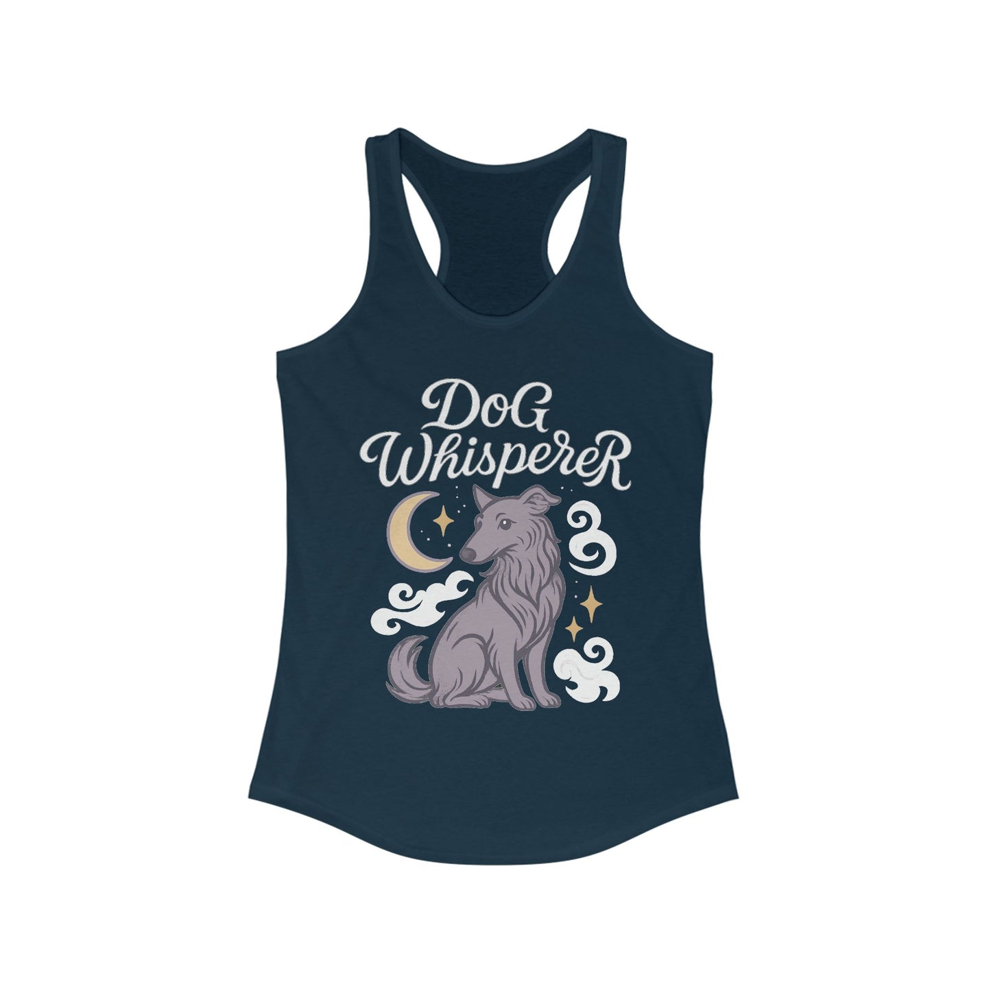Dog Whisperer - Seasonal Only - Women’s Racerback Tank Top
