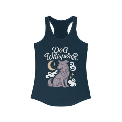 Dog Whisperer - Seasonal Only - Women’s Racerback Tank Top
