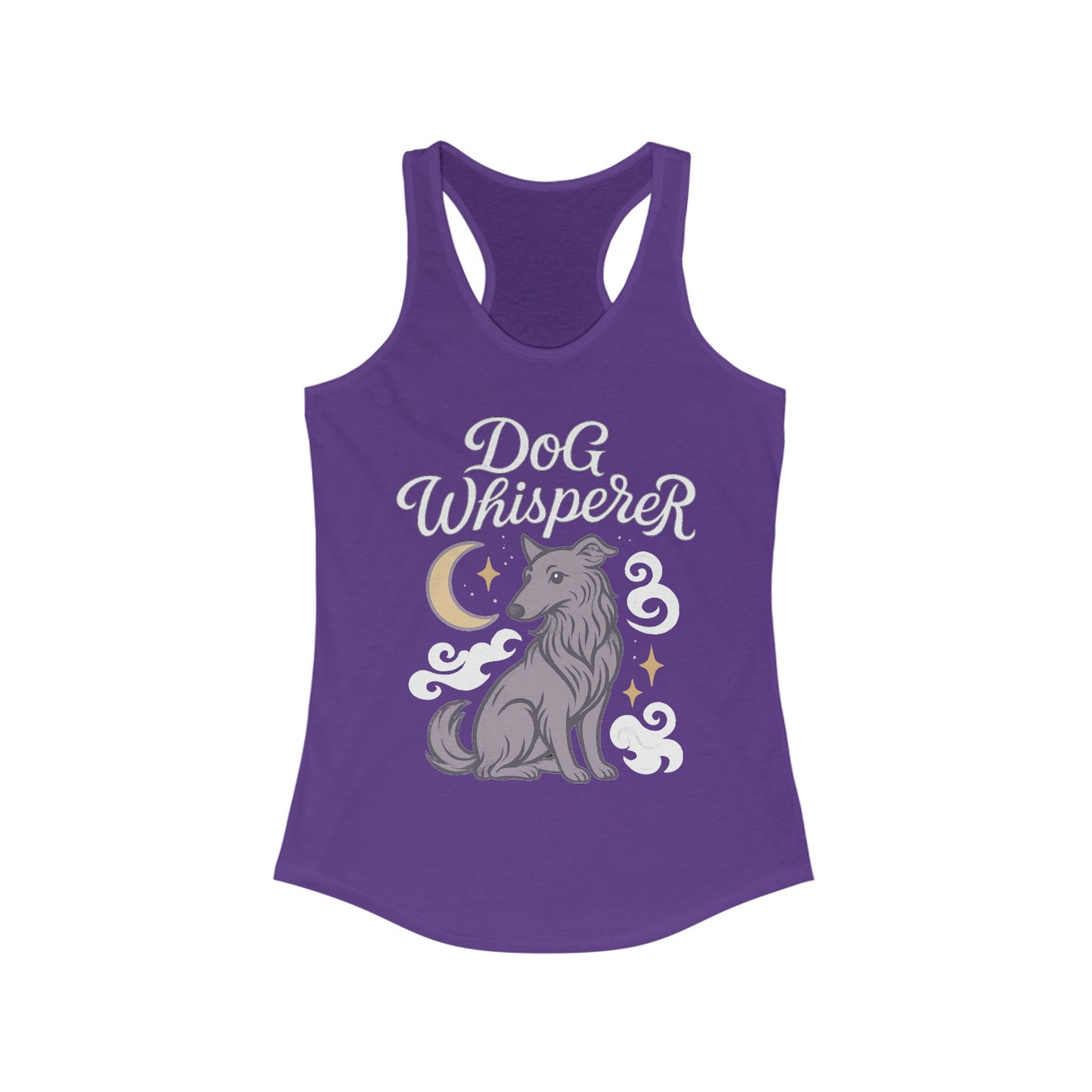 Dog Whisperer - Seasonal Only - Women’s Racerback Tank Top
