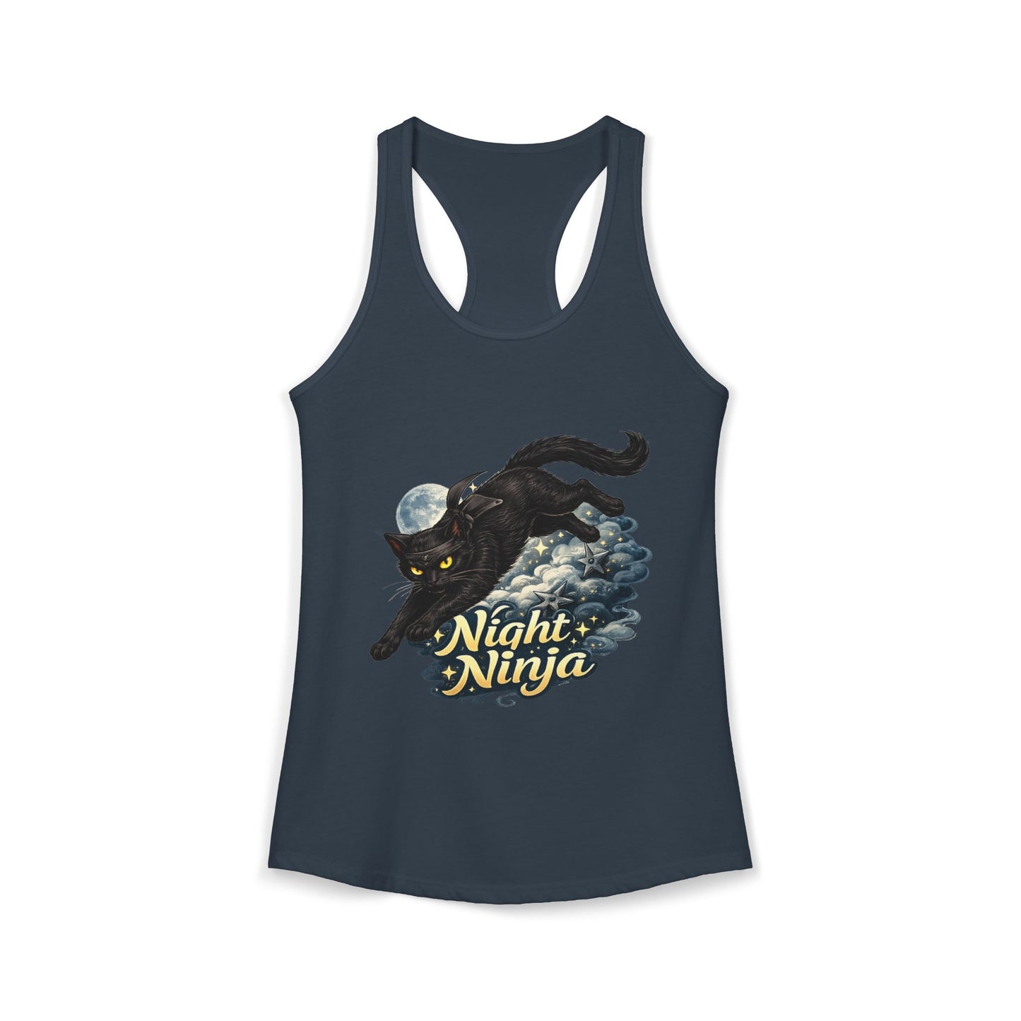 Night Ninja – Women’s Racerback Tank Top