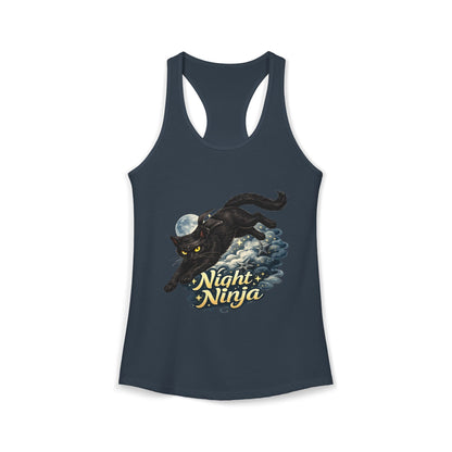 Night Ninja – Women’s Racerback Tank Top