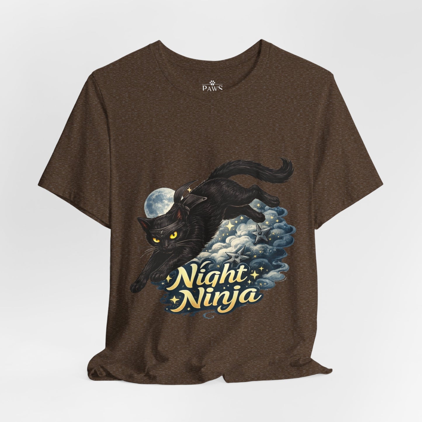 Night Ninja - Soft Unisex Cat T-Shirt