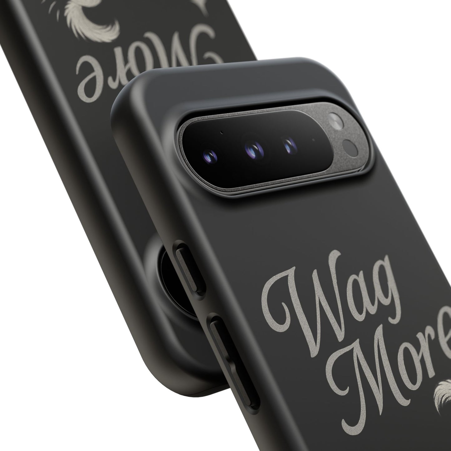 Wag More, Worry Less – Dog Phone Case