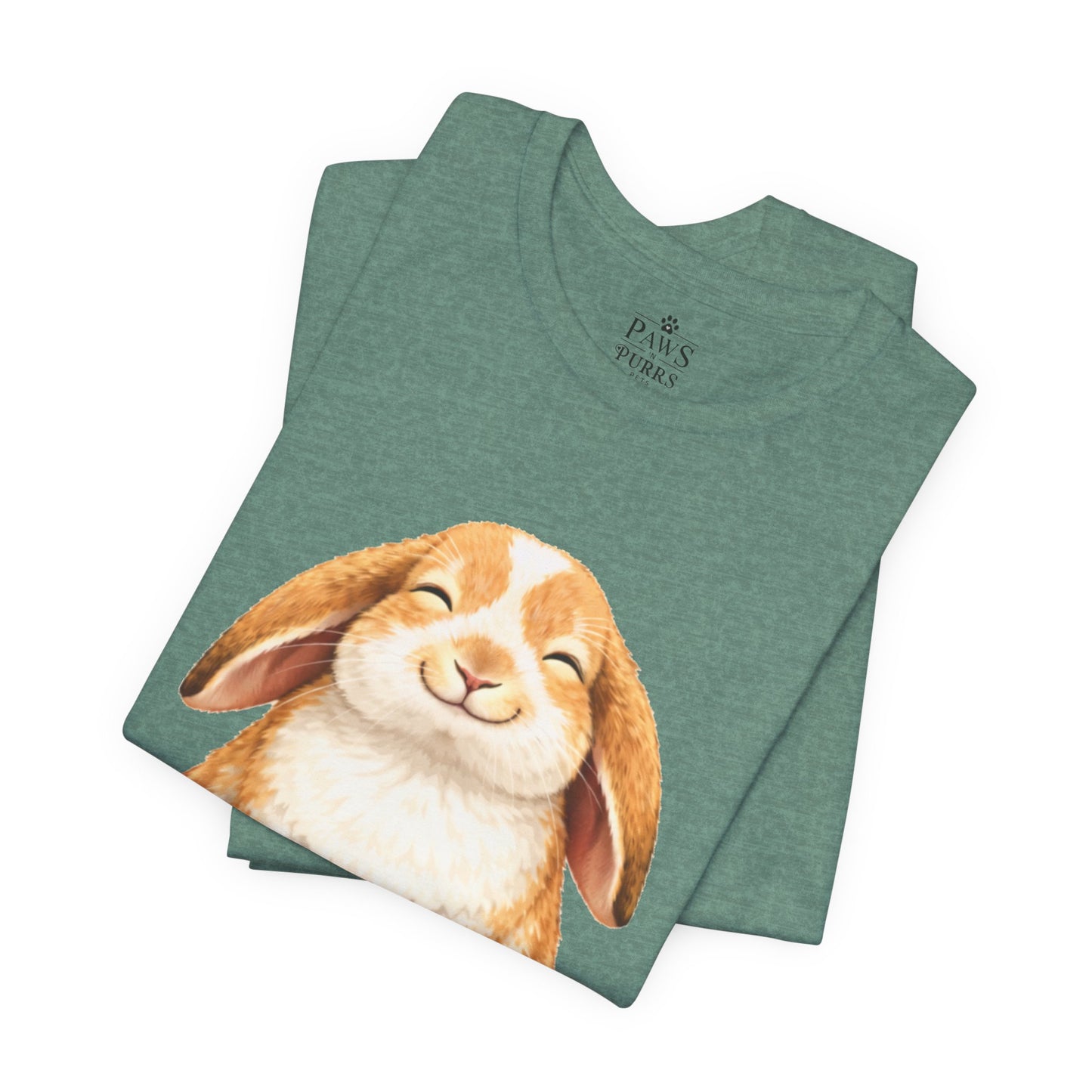 Bunny Wisdom - Soft Unisex Cat T-Shirt