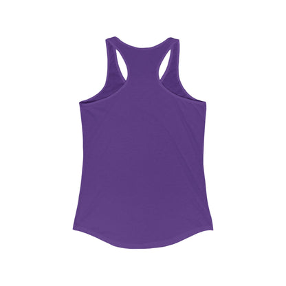 Purr More, Worry Less – Women’s Racerback Cat Tank Top
