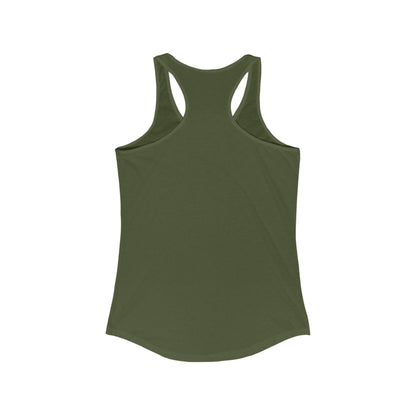 Purr More, Worry Less – Women’s Racerback Cat Tank Top