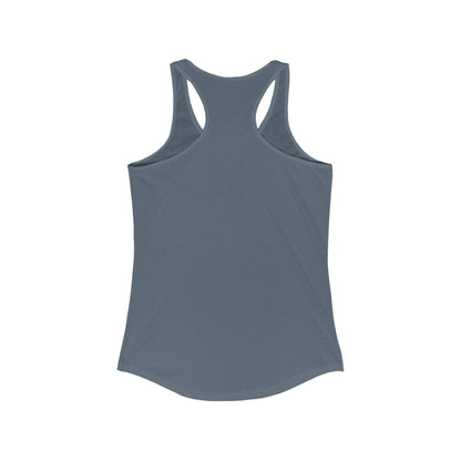 Purr More, Worry Less – Women’s Racerback Cat Tank Top