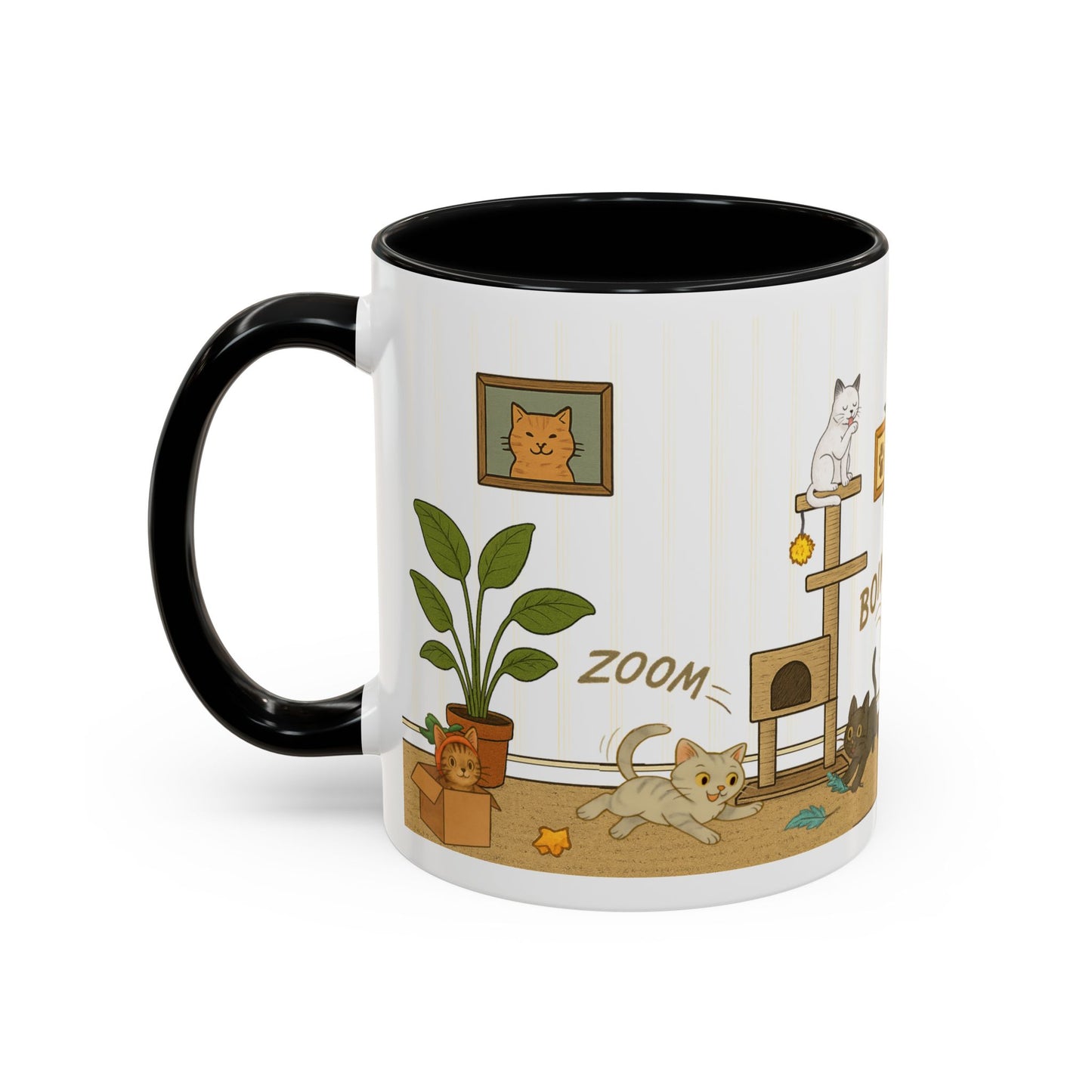 Cat House Zoomies – Cat Lovers Accent Mug