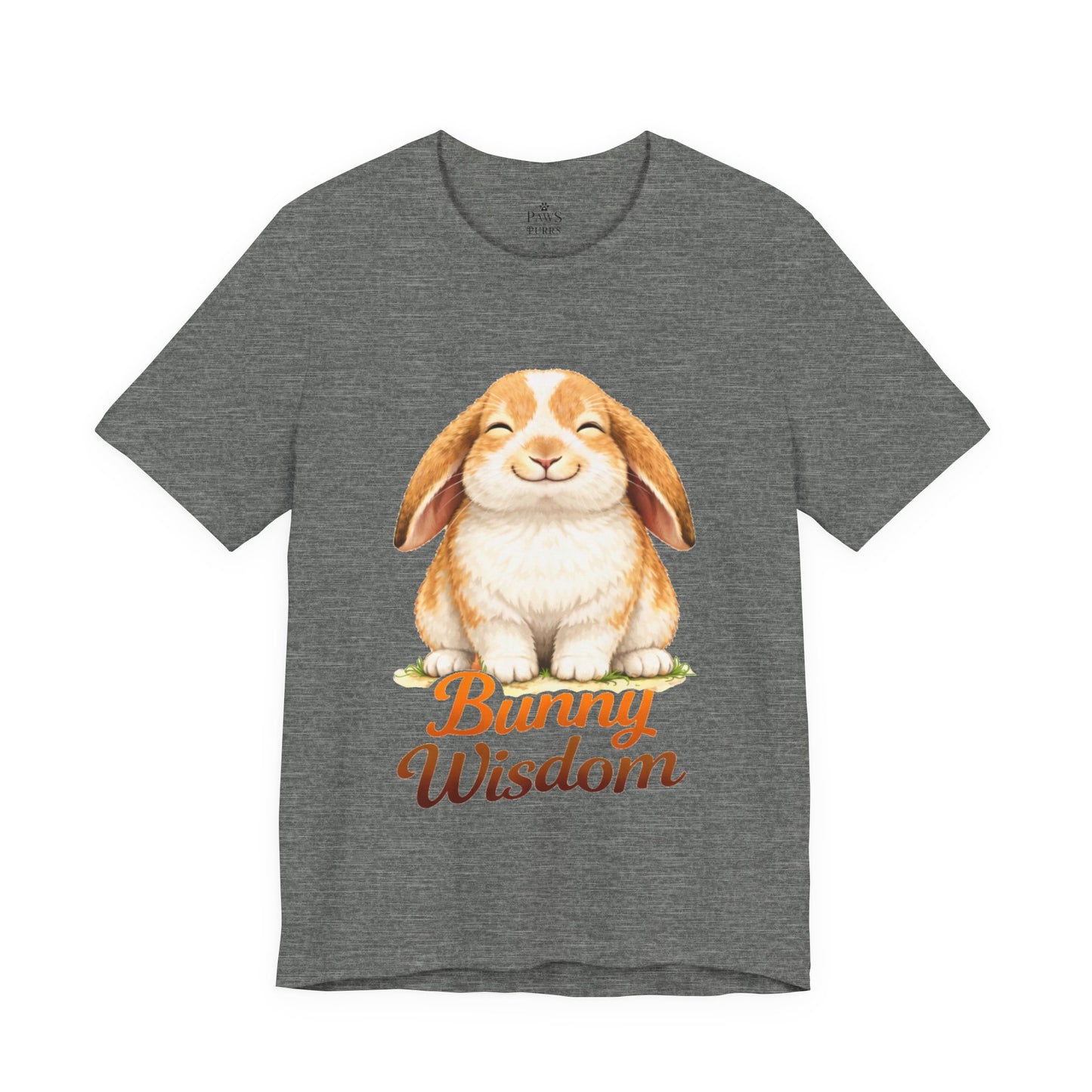 Bunny Wisdom - Soft Unisex Cat T-Shirt