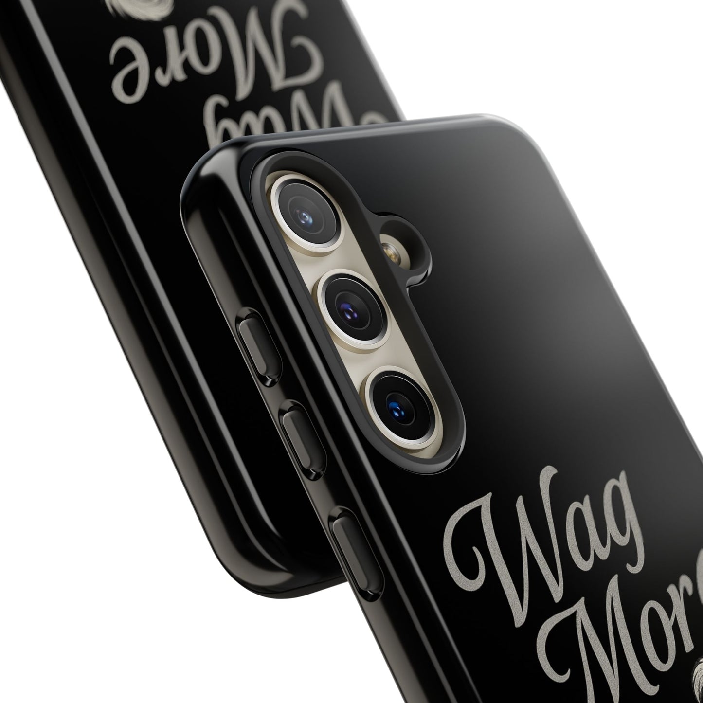 Wag More, Worry Less – Dog Phone Case