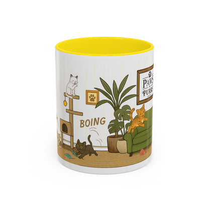 Cat House Zoomies – Cat Lovers Accent Mug
