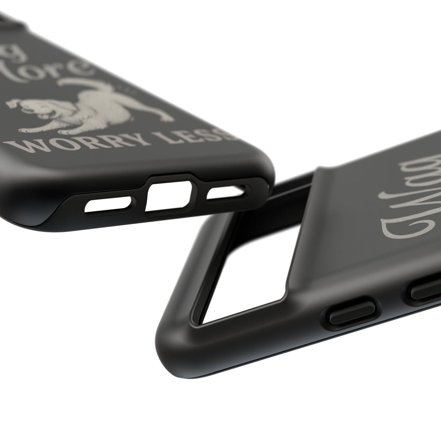 Wag More, Worry Less – Dog Phone Case