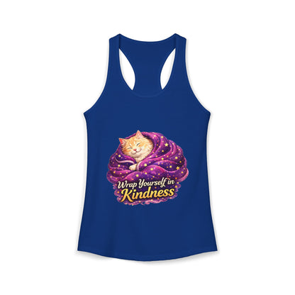 Wrap Yourself in Kindness – Women’s Racerback Tank Top