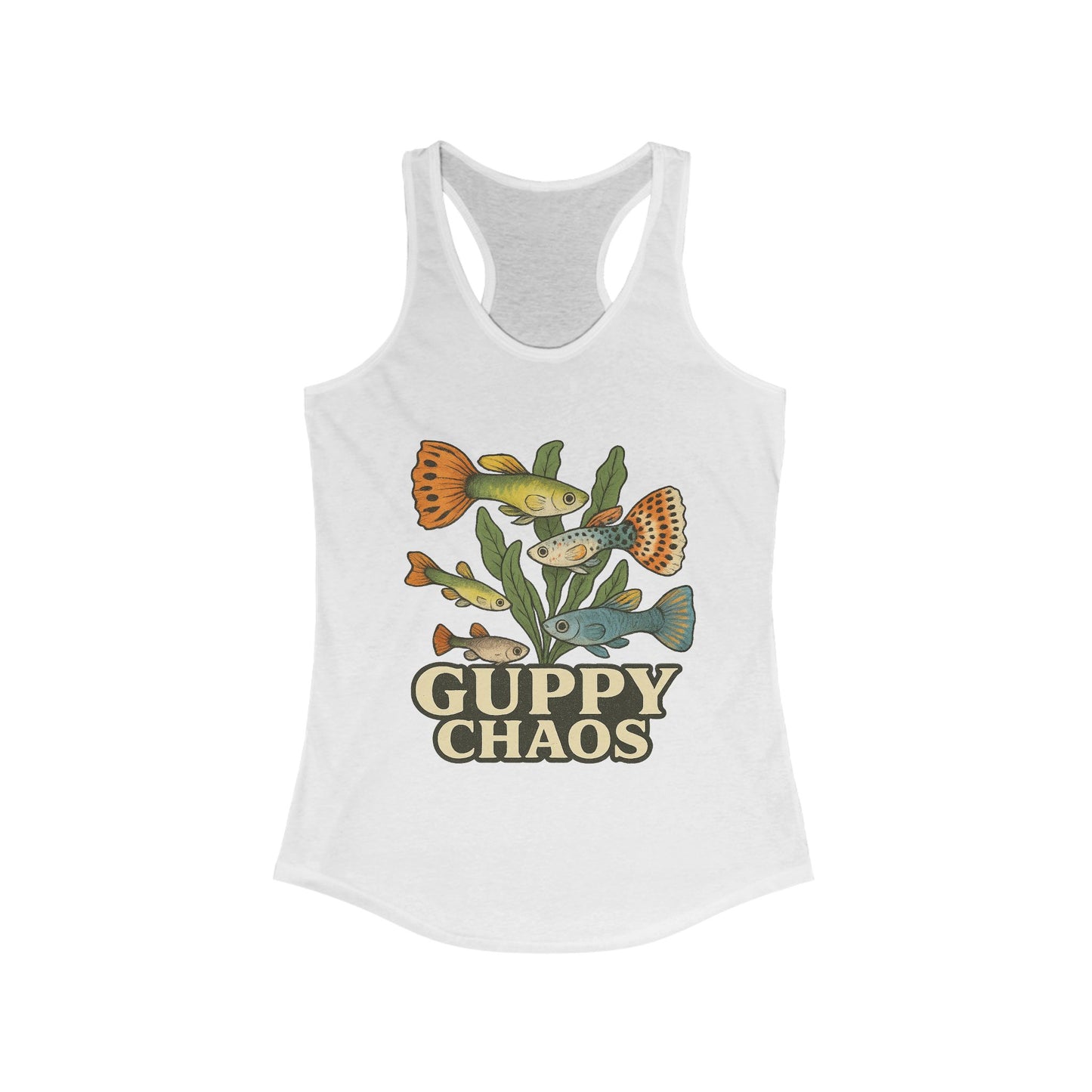 Guppy Chaos – Women’s Racerback Tank Top