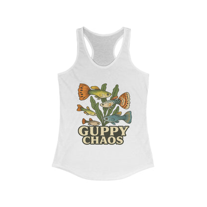 Guppy Chaos – Women’s Racerback Tank Top