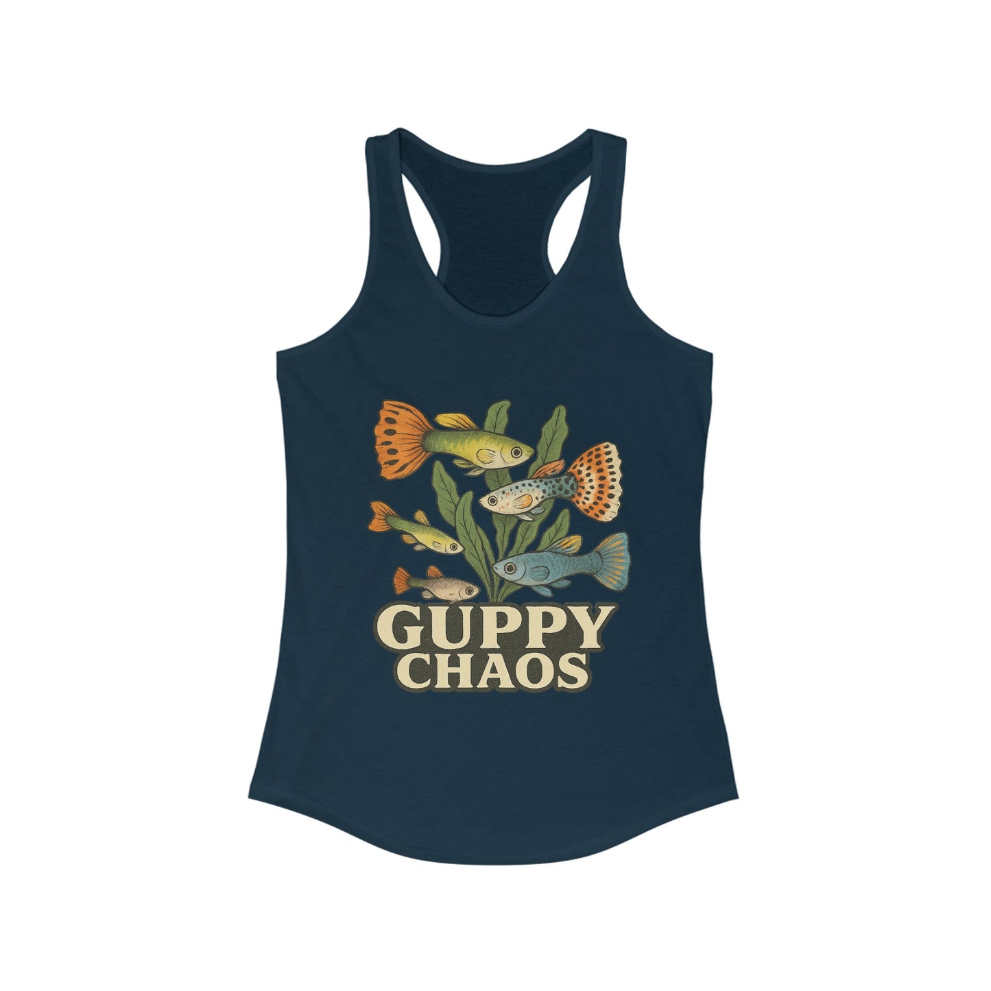 Guppy Chaos – Women’s Racerback Tank Top