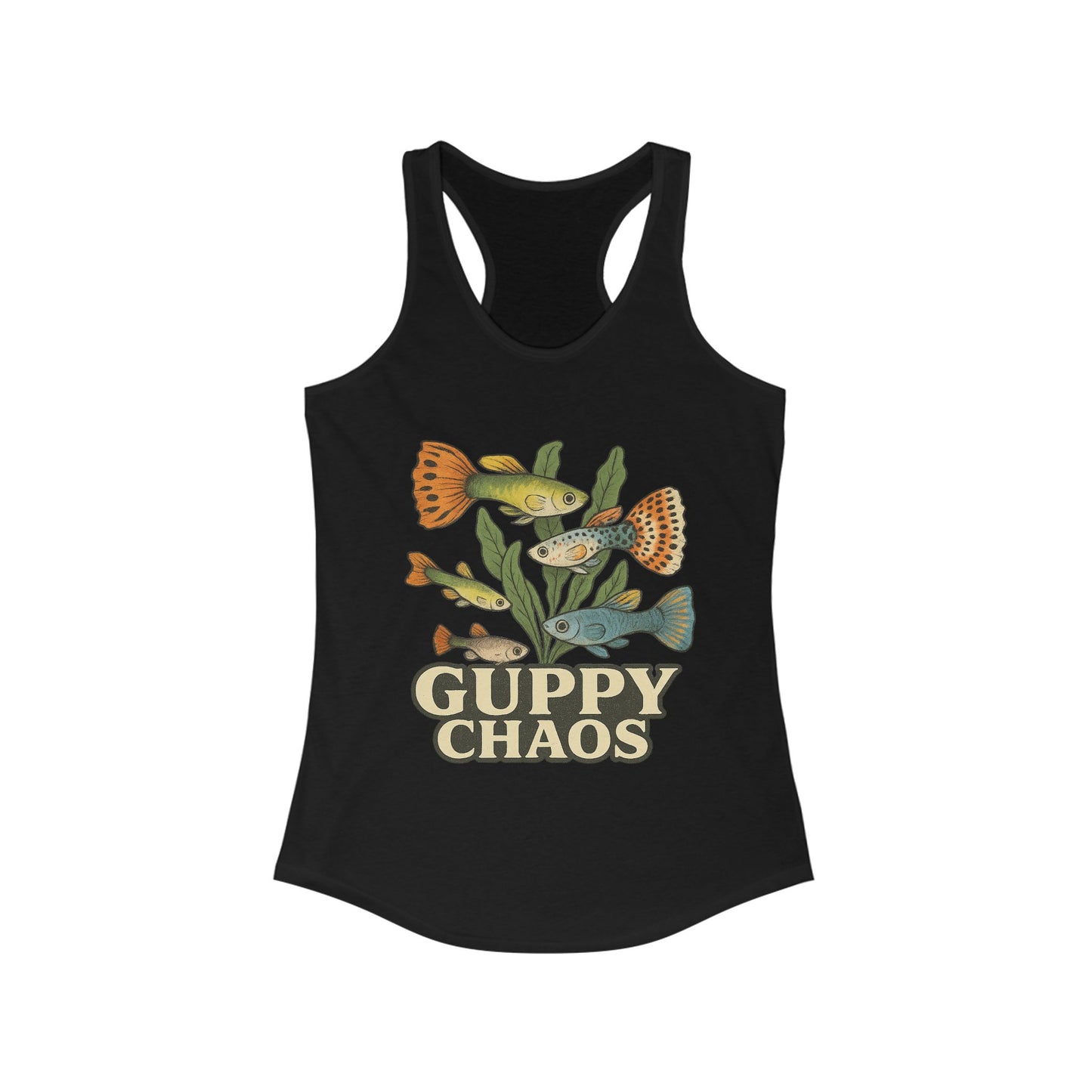 Guppy Chaos – Women’s Racerback Tank Top