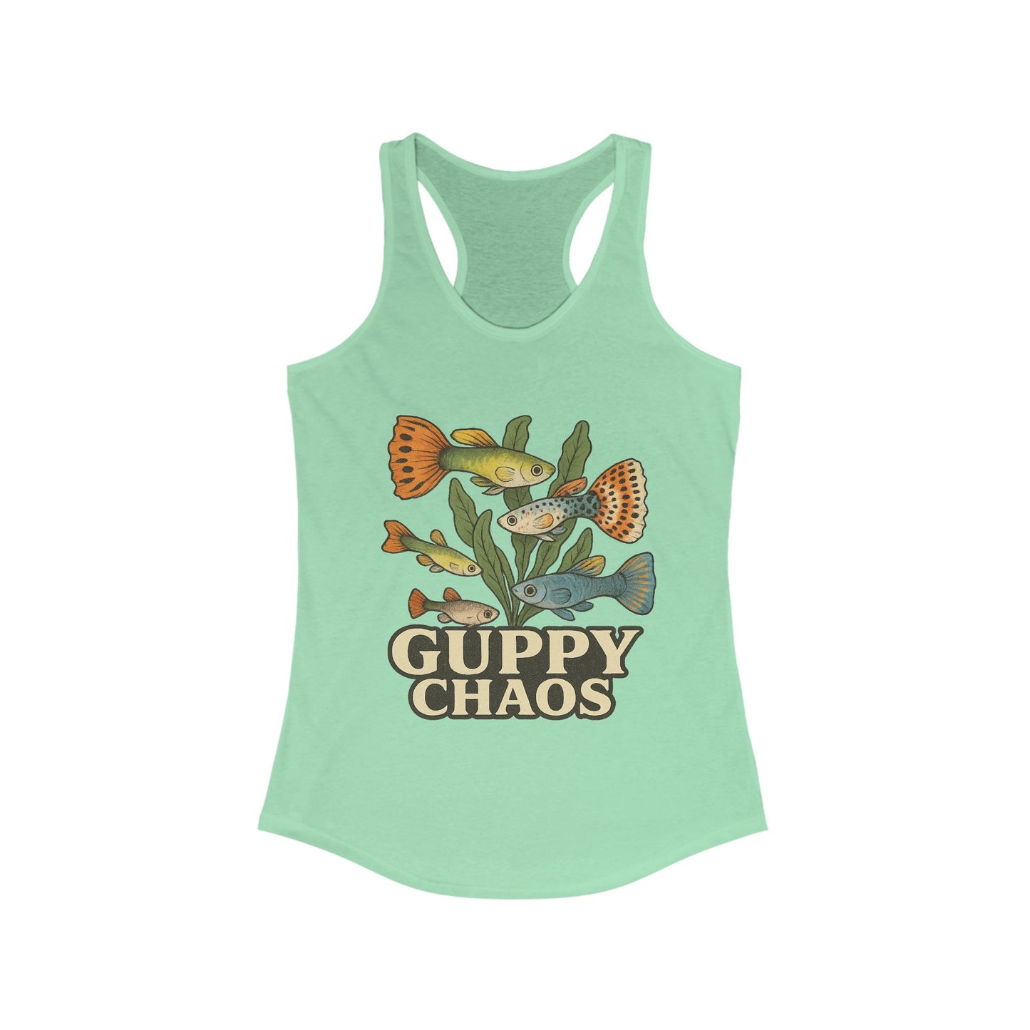 Guppy Chaos – Women’s Racerback Tank Top