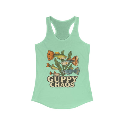 Guppy Chaos – Women’s Racerback Tank Top