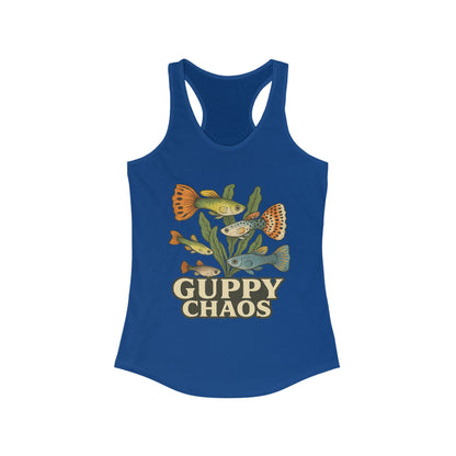 Guppy Chaos – Women’s Racerback Tank Top