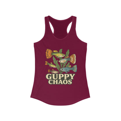 Guppy Chaos – Women’s Racerback Tank Top