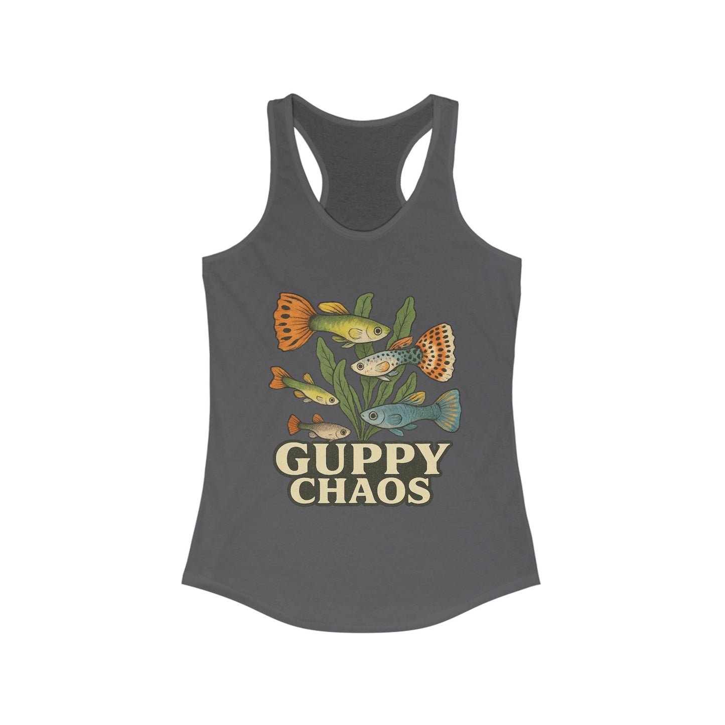 Guppy Chaos – Women’s Racerback Tank Top