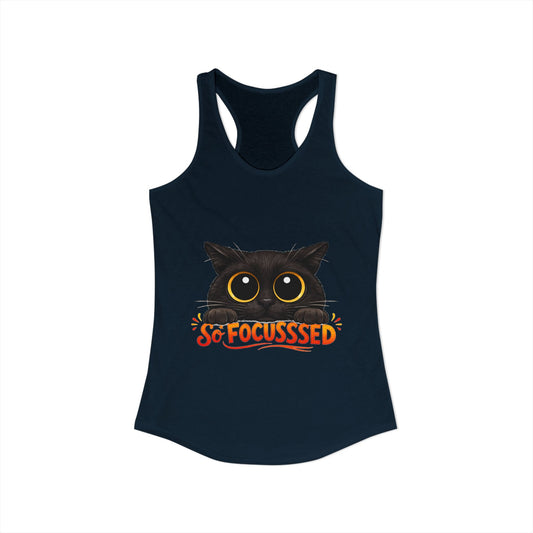 So Focusssed - Women’s Racerback Tank Top