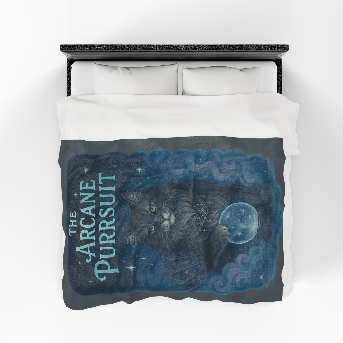 The Arcane Purrsuit - Velveteen Blanket