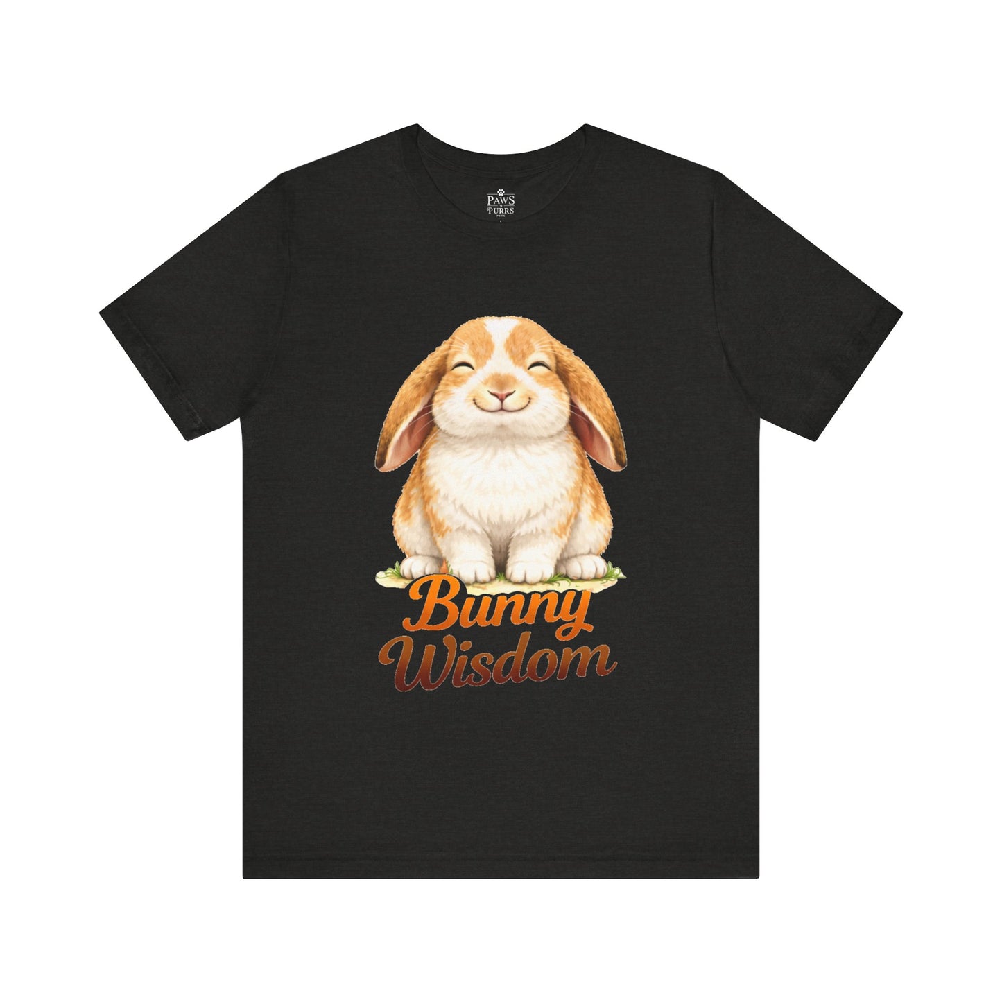 Bunny Wisdom - Soft Unisex Cat T-Shirt