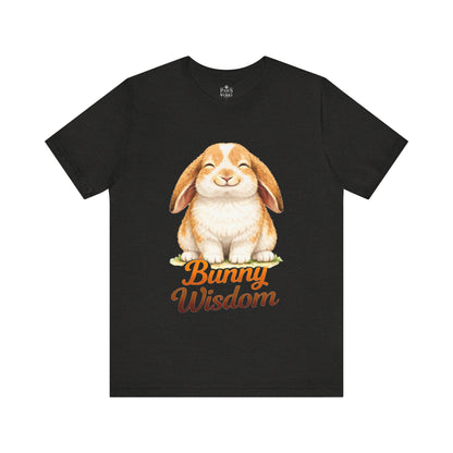 Bunny Wisdom - Soft Unisex Cat T-Shirt