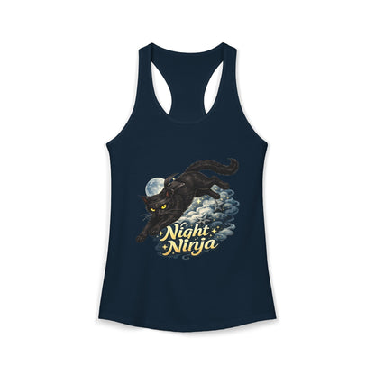Night Ninja – Women’s Racerback Tank Top