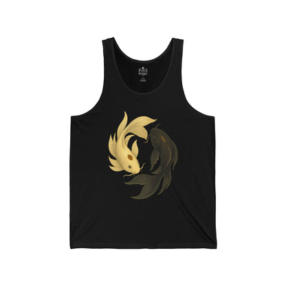 Yin Yang Koi – Mystical Fish Classic Tank Top