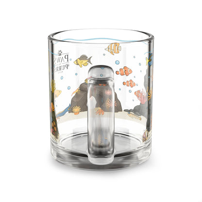 Saltwater Aquarium Fishtank - 10oz Glass Mug